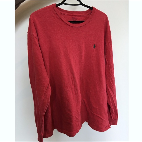 Ralph Lauren - Red Long Sleeve Shirt - Men's XL - Picture 6 of 6